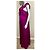 Marchesa Atemberaubendes Ballkleid aus Seide in Magenta Pink Fuschia - Ansicht 3