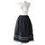 Gonna avvolgente nera COMME des GARCONS TB-S205 S - vista 2