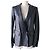 Loro Piana Deerskin Belted Jacket, Navy, Women - view 6