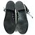Botas cortas de cuero negro COCO Mark de Chanel G34096 - vista 9