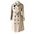 Abrigo Trench de Algodón Louis Vuitton Beige
