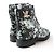 Botas cortas de cuero floral Louis Vuitton 37 - vista 2