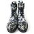 Botas cortas de cuero floral Louis Vuitton 37 - vista 3