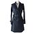 Trench coat Mackintosh in cotone Blu navy