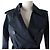 Trench coat Mackintosh in cotone Blu navy - vista 4