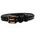 Prada Cinto skinny de couro Saffiano preto