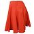 Saia mini cheia texturizada Kenzo Paris em viscose vermelha Vermelho - vista 2