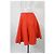 Saia mini cheia texturizada Kenzo Paris em viscose vermelha Vermelho - vista 6