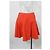 Saia mini cheia texturizada Kenzo Paris em viscose vermelha Vermelho - vista 7