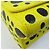 Borsa Epi Twist PM con pois dipinti Louis Vuitton Giallo - vista 9