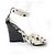 Louis Vuitton Satin-Ankle-Strap-Sandalen 37.5 - Ansicht 5