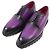 Scarpe Derby Kongur Line di Louis Vuitton Viola