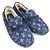 Mocassini in denim Monogram Louis Vuitton blu - vista 2