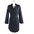 Hermès Hermes Cotton Silk H Logo Zip Coat Navy Navy blue