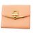 Portafoglio bifold Gancini Salvatore Ferragamo arancione