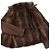 Chaqueta de cuero trucker Dolce & Gabbana marrón 48 Castaño - vista 3