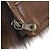 Chaqueta de cuero trucker Dolce & Gabbana marrón 48 Castaño - vista 5