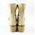 Hermès HERMES Beige Calfskin Short Boots 35 Women - view 3