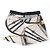 Bermudas com Estampa de Lenço Louis Vuitton Multicor - vista 2