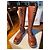Jil Sander Leder Schnürstiefel Hellbraun - Ansicht 2