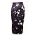 Falda estampada de flores Roberto Cavalli Negro