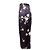 Falda estampada de flores Roberto Cavalli Negro - vista 2
