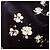 Falda estampada de flores Roberto Cavalli Negro - vista 8