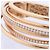Bracciale De Grisogono Allegra in oro rosa con diamanti D'oro - vista 9