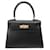 Hermès Kelly Black Leather  ref.1700770