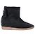 Botines de cuña con borlas Basley de Isabel Marant en ante negro