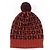 Autre Marque Cappello in maglia di lana con logo Missoni marrone e nero - vista 2