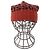 Autre Marque Cappello in maglia di lana con logo Missoni marrone e nero - vista 3