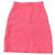 FALDA A-LINE DE LANA NYLON TWEED GUCCI ROSA 36