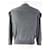 Dior Kaschmir Strick CD-Logo Perlenknopf Grau  - Ansicht 4