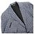 Autre Marque Chaqueta de algodón de una sola cola JOHN LAWRENCE SULLIVAN Azul claro - vista 4