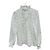 SéZane Camicia Chloe Bianca in Guipure Bianco