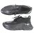 Sneakers in pelle lavorata a maglia con lacci Giorgio Armani - vista 4