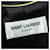 Yves Saint Laurent Veste en cuir Saint Laurent, badge multi-épingle, noir  - vue 9