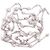 Autre Marque Collar largo de diamantes Milgrain Gimel PT950 PT850 Platino