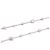 Autre Marque Collar largo de diamantes Milgrain Gimel PT950 PT850 Platino - vista 3