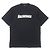 Camiseta oversized con estampado de logo Balenciaga Negra XXS Negro