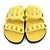 Hermès HERMES Sandali in Suede Chaine d'Ancre Giallo 38 - vista 4