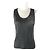 Autre Marque Top sin mangas U-neck PLEATS PLEASE gris oscuro