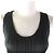 Autre Marque Top sin mangas U-neck PLEATS PLEASE gris oscuro - vista 4