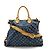 Borsa 2way Louis Vuitton Monogram Denim Blu
