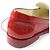 Chanel Lackleder Slipper Rot Silber 35 1/2C - Ansicht 12
