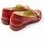 Chanel Lackleder Slipper Rot Silber 35 1/2C - Ansicht 3