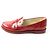 Chanel Lackleder Slipper Rot Silber 35 1/2C - Ansicht 5