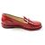 Chanel Lackleder Slipper Rot Silber 35 1/2C - Ansicht 6