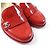 Chanel Lackleder Slipper Rot Silber 35 1/2C - Ansicht 8